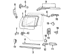 Pontiac Trans Sport Door Lock Actuator Diagram - 16626798