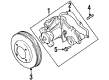 Chevy Metro Water Pump Pulley Diagram - 91171195