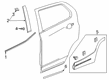 2021 GMC Terrain Door Moldings Diagram - 84647759