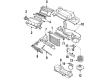 Oldsmobile Cutlass Supreme A/C Hose Diagram - 10145016