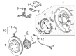 Cadillac ABS Sensor Diagram - 25894693