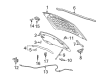 2008 Cadillac SRX Weather Strip Diagram - 25773454