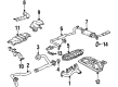 1994 Cadillac Eldorado Exhaust Heat Shield Diagram - 3545187