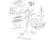 2023 GMC Yukon XL Oil Pan Gasket Diagram - 55496126