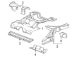 Pontiac Floor Pan Diagram - 15299684