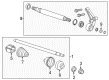 2015 Chevy Volt Axle Shaft Diagram - 22868218