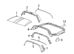 2011 Chevy Corvette Weather Strip Diagram - 15881010