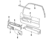 Cadillac 60 Special Door Armrest Diagram - 16667978