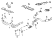 GMC Canyon Exhaust Flange Gasket Diagram - 84941400