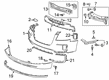 GMC Terrain Bumper Diagram - 84038114