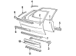 1992 Pontiac Grand Prix Emblem Diagram - 10231016