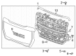 GMC Terrain Emblem Diagram - 84360934