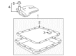 Chevy Suburban 2500 Transmission Pan Diagram - 24240207