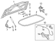 Chevy Corvette Tailgate Lock Diagram - 84222653