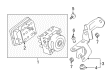 Cadillac XTS ABS Control Module Diagram - 23345660