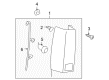 2009 Cadillac Escalade ESV Back Up Light Diagram - 22884388