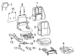 Pontiac Grand Prix Occupant Detection Sensor Diagram - 19258124