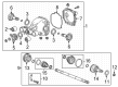 Cadillac Differential Seal Diagram - 84537633