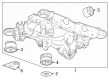 Cadillac LYRIQ Crossmember Bushing Diagram - 84734656