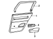 Buick Commercial Chassis Door Armrest Diagram - 16662999