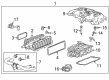 2023 Cadillac CT5 Cooling Hose Diagram - 12668195