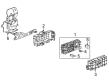 2024 Chevy Corvette Fuse Box Diagram - 84719292