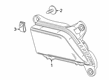 2022 Chevy Silverado 1500 LTD Fog Light Diagram - 86787459