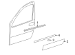 Chevy Uplander Door Moldings Diagram - 15824000