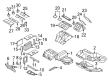 2007 Chevy Trailblazer A/C Hose Diagram - 25841573