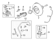 Saturn Brake Booster Vacuum Hose Diagram - 90541023