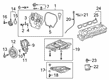 2021 Cadillac CT5 Dipstick Diagram - 55496211