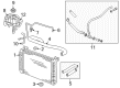 2008 Hummer H2 Radiator Hose Diagram - 19130369