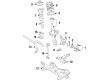 2004 Pontiac Vibe Sway Bar Bushing Diagram - 88970144