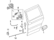 Pontiac Montana Door Lock Actuator Diagram - 10324035