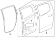 2023 GMC Canyon Weather Strip Diagram - 86796999