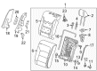 Chevy Cruze Seat Cushion Pad Diagram - 84172734