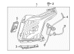 Cadillac Escalade ESV Light Control Module Diagram - 23451499