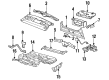 1987 Cadillac Brougham Fuel Door Release Cable Diagram - 20308583