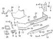 2019 GMC Acadia Bumper Diagram - 84517233