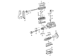 1988 Oldsmobile Firenza Cylinder Head Diagram - 93203668