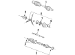 1998 Oldsmobile Regency Axle Shaft Diagram - 26065924