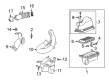 Pontiac Vibe Air Filter Box Diagram - 19204725