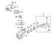 2003 Chevy Trailblazer EXT Air Intake Coupling Diagram - 88983029