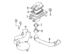 2008 Chevy Malibu Air Hose Diagram - 15224384