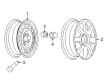 2005 Buick LaCrosse Spare Wheel Diagram - 9594713