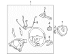 2006 Buick Terraza Steering Wheel Diagram - 15774465