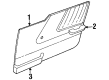 1998 Chevy Tracker Door Armrest Diagram - 96066065