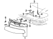 1999 Buick LeSabre Headlight Diagram - 16526000