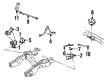 1991 Chevy S10 Engine Mount Bracket Diagram - 15531837