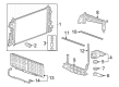 2024 Chevy Trax Radiator Diagram - 42766937